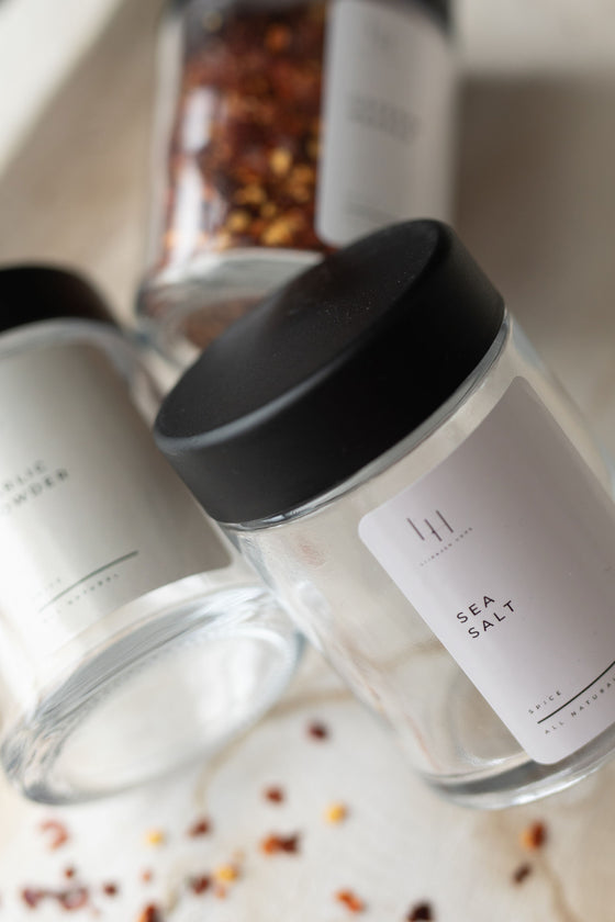 Spice Jars Labels – Liiraven Home