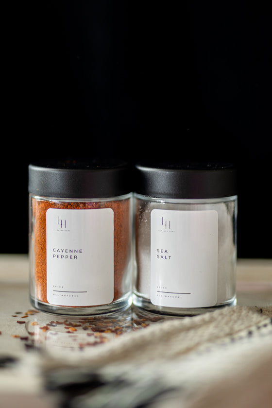 Modern Spice Jars