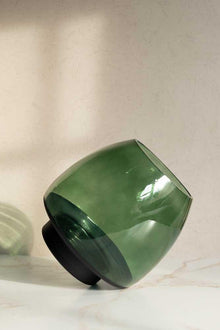  Short Green Moss Vase
